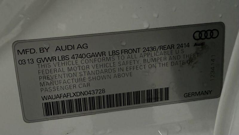2013 Audi A4 2.0T Premium