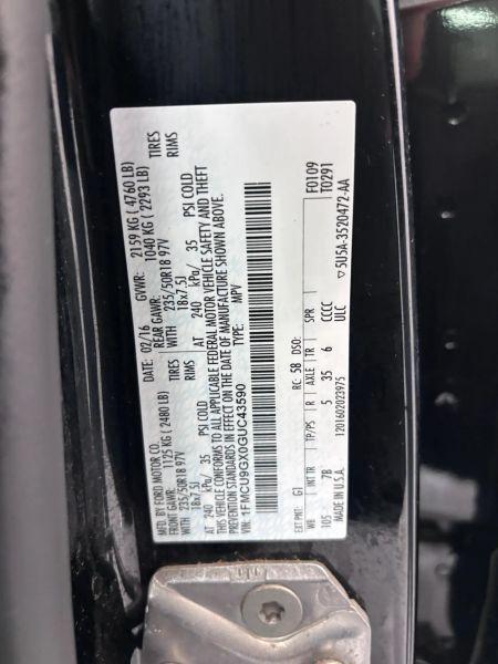 2016 Ford Escape SE