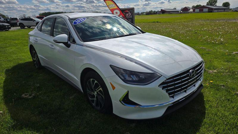 2022 Hyundai Sonata Hybrid Blue