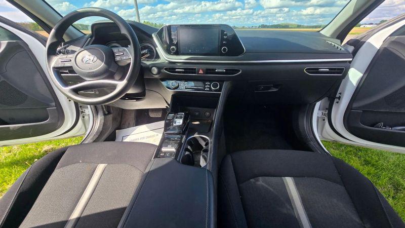 2022 Hyundai Sonata Hybrid Blue