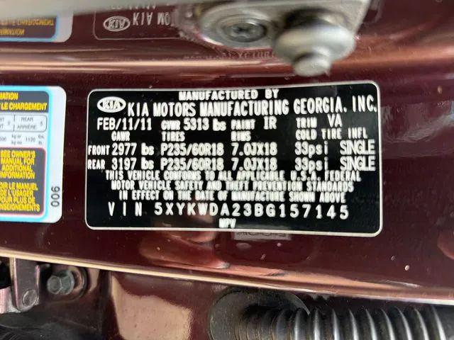 2011 Kia Sorento SX V6