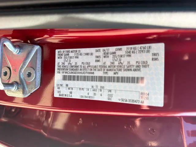 2017 Ford Escape SE