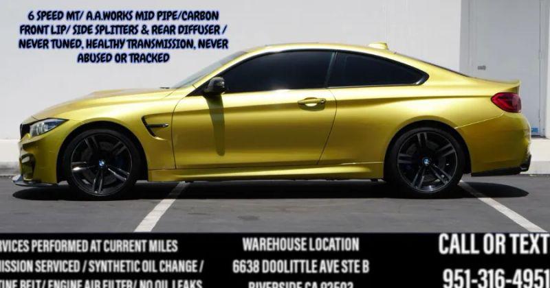 2018 BMW M4 Base