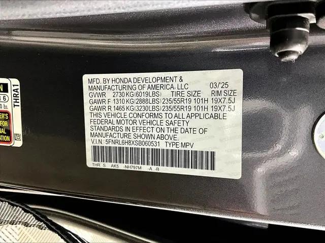 2025 Honda Odyssey Touring