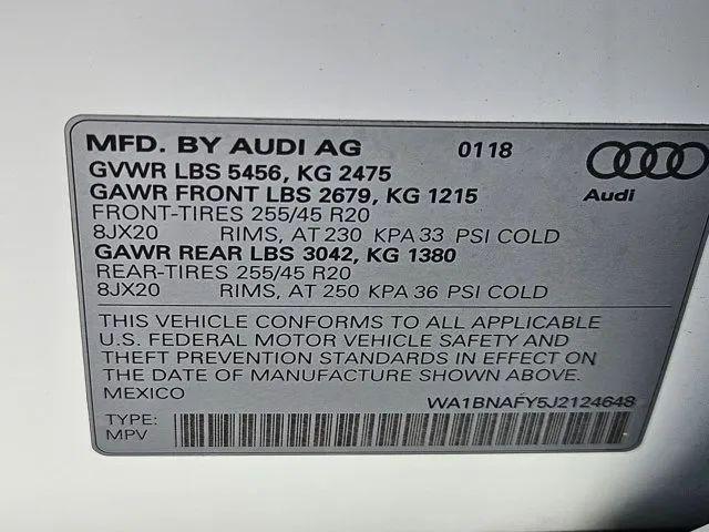 2018 Audi Q5 2.0T Premium