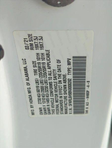 2022 Honda Odyssey Elite