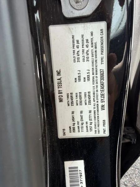 2019 Tesla Model 3 Mid Range