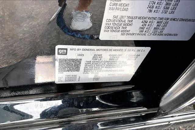 2021 Chevrolet Silverado 1500 4WD Crew Cab Short Bed LTZ