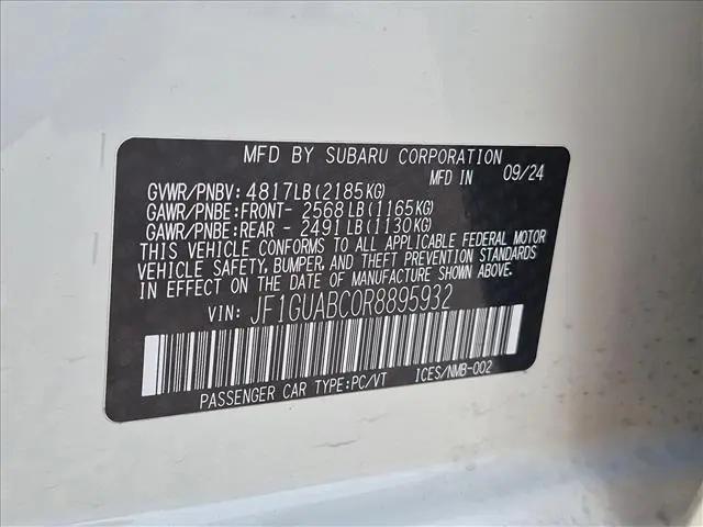 2024 Subaru Impreza Base 5-Door