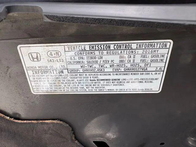 2016 Honda Accord Sport