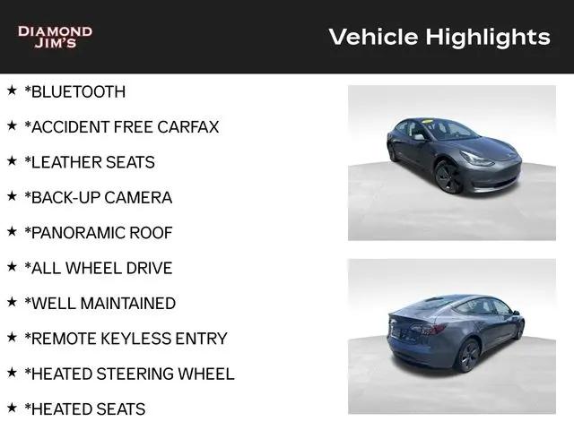 2023 Tesla Model 3 Long Range Dual Motor All-Wheel Drive
