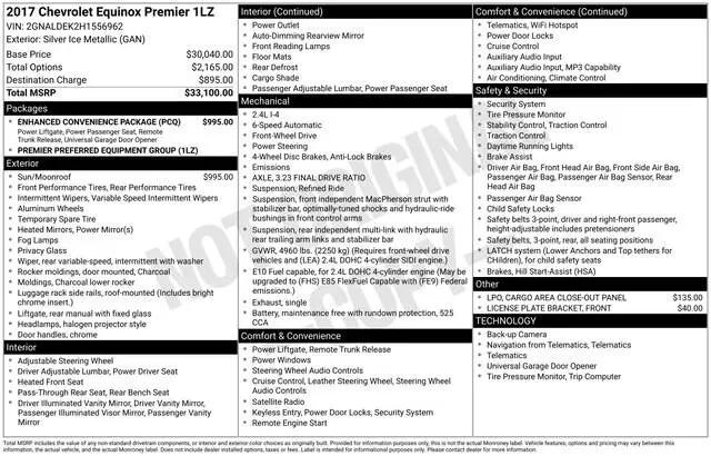 2017 Chevrolet Equinox Premier