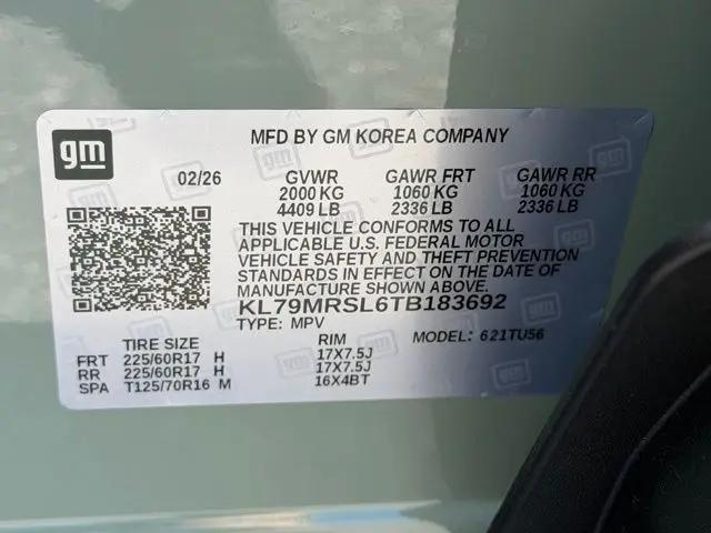2026 Chevrolet TrailBlazer AWD LT