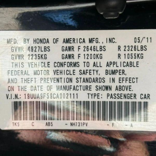 2012 Acura TL 3.7
