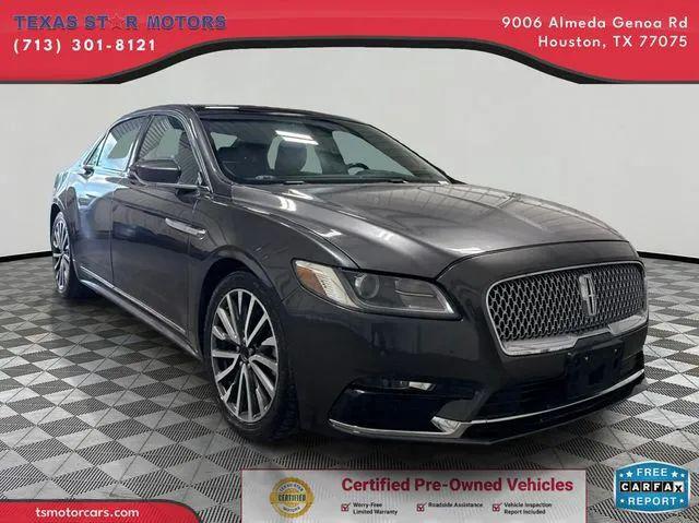2019 Lincoln Continental Select for sale in Houston, TX