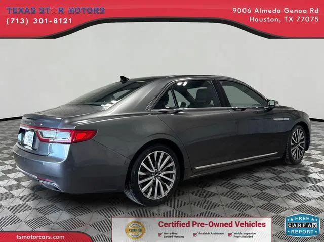 2019 Lincoln Continental Select