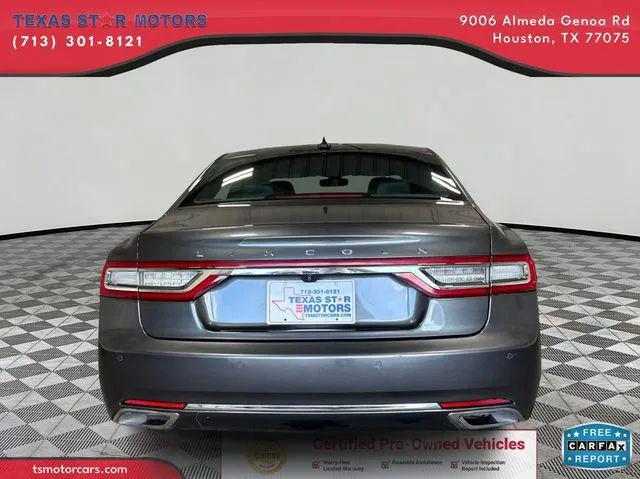 2019 Lincoln Continental Select