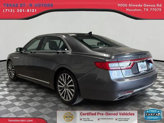 2019 Lincoln Continental Select
