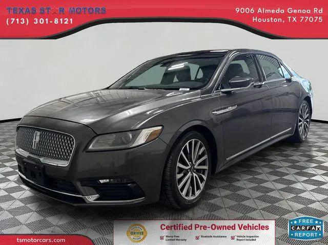 2019 Lincoln Continental Select