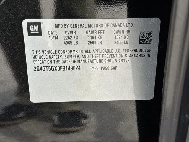 2015 Buick Regal GS