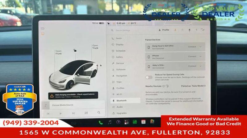 2021 Tesla Model 3 Standard Range Plus Rear-Wheel Drive