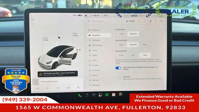 2021 Tesla Model 3 Standard Range Plus Rear-Wheel Drive