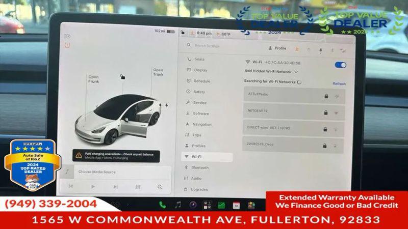 2021 Tesla Model 3 Standard Range Plus Rear-Wheel Drive