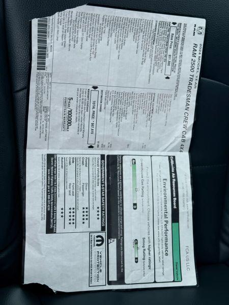 2024 Ram 2500 Tradesman Crew Cab 4x4 6'4" Box