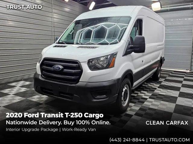 2020 Ford Transit Cargo Van Medium Roof w/LWB for sale in Sykesville, MD