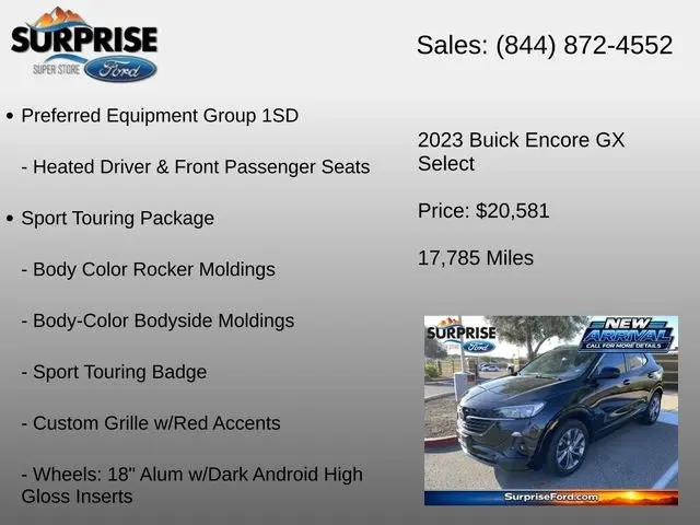 2023 Buick Encore GX Select FWD