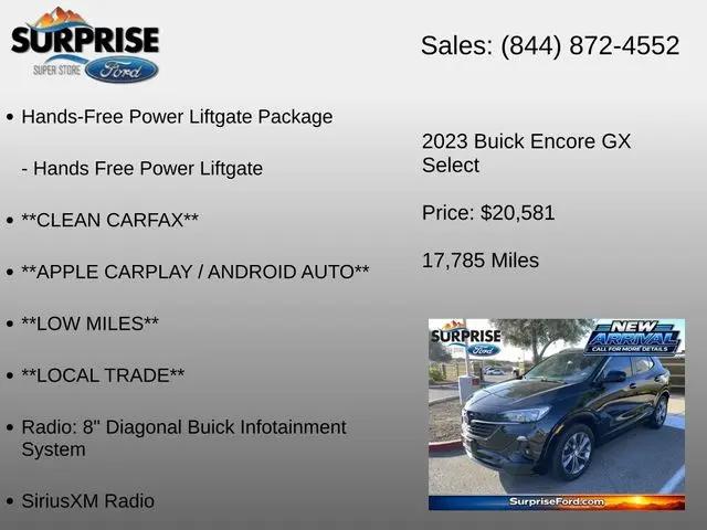 2023 Buick Encore GX Select FWD