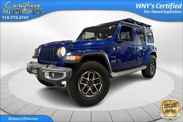 2019 Jeep Wrangler Unlimited Sahara 4x4 for sale in Grand Island, NY
