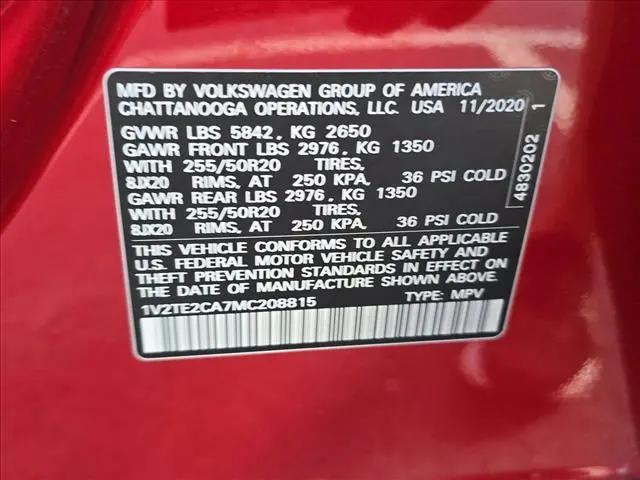 2021 Volkswagen Atlas Cross Sport 3.6L V6 SEL Premium
