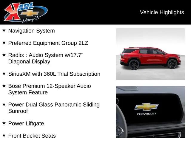 2026 Chevrolet Traverse AWD High Country