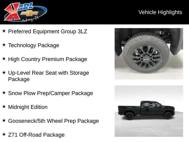 2026 Chevrolet Silverado 3500HD Crew Cab, Standard Bed, High Country, 4WD