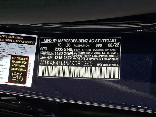 2023 Mercedes-Benz C-CLASS C 300 4MATIC Sedan
