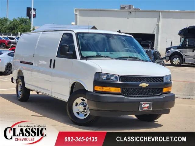 2025 Chevrolet Express Cargo Van RWD 3500 Extended Wheelbase WT for sale in Grapevine, TX