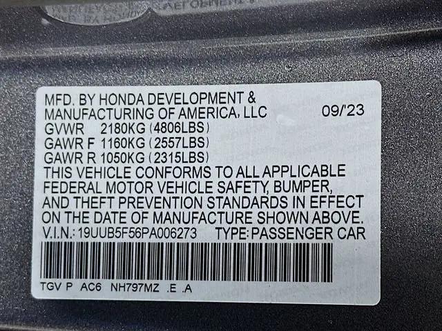 2023 Acura TLX A-SPEC Package
