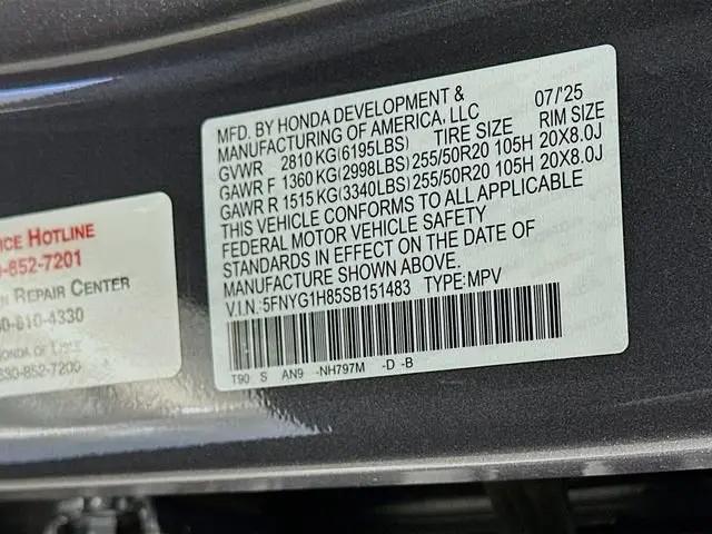 2025 Honda Pilot Elite