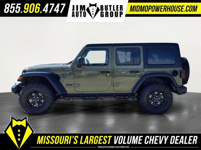 2025 Jeep Wrangler 4-Door Willys 4x4