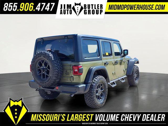 2025 Jeep Wrangler 4-Door Willys 4x4