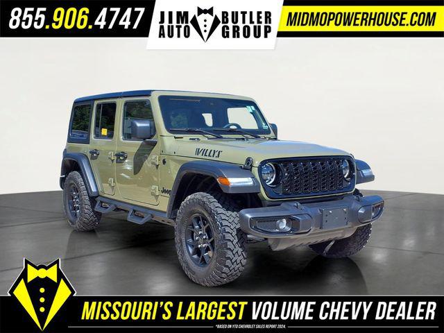 2025 Jeep Wrangler 4-Door Willys 4x4