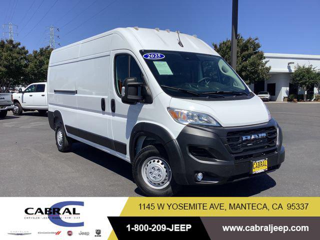 2025 Ram ProMaster 2500 Cargo Van Tradesman High Roof 159 WB w/Pass Seat for sale in Manteca, CA