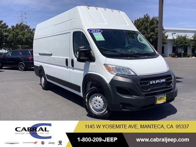 2025 Ram ProMaster Cargo Van Tradesman Super High Roof 159" WB EXT w/Pass Seat for sale in Manteca, CA
