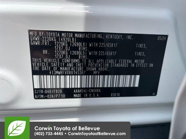 2024 Toyota RAV4 Hybrid LE