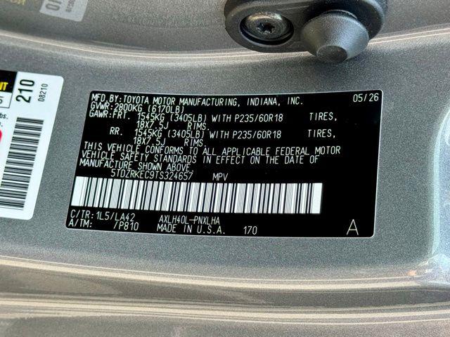 2026 Toyota Sienna Limited