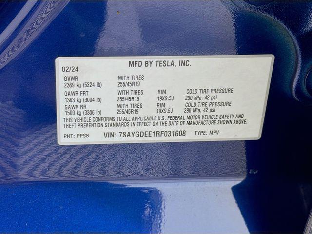 2024 Tesla Model Y Long Range Dual Motor All-Wheel Drive