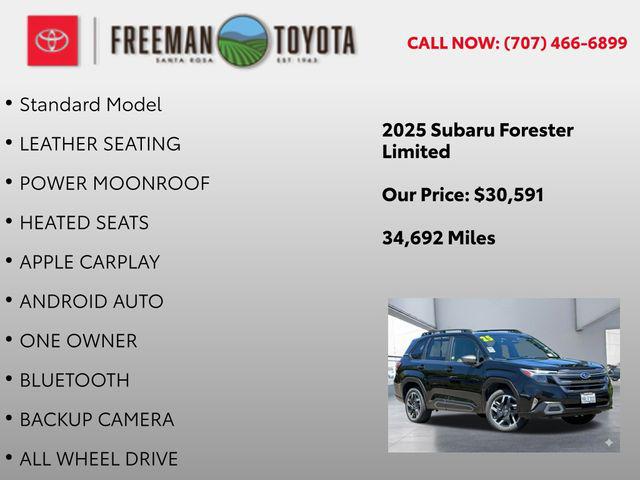 2025 Subaru Forester Limited