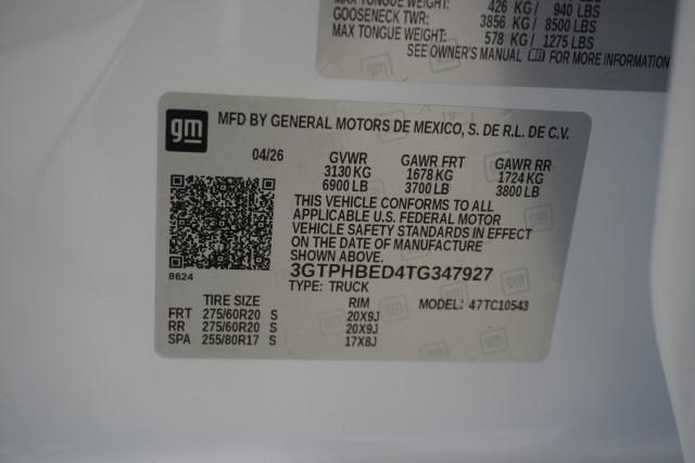 2026 GMC Sierra 1500 Crew Cab, Short Bed, SLE, RWD