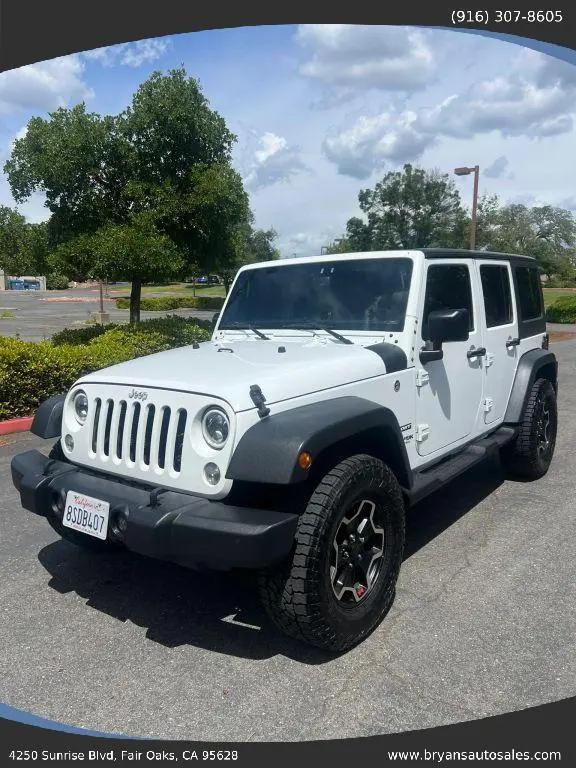 2018 Jeep Wrangler JK Unlimited Sport S 4x4 for sale in Fair Oaks, CA